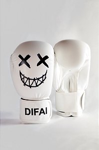 Luva Boxe Difai Crazy Branca