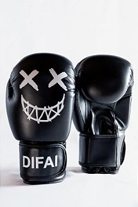 Luva Boxe Difai Crazy Preta