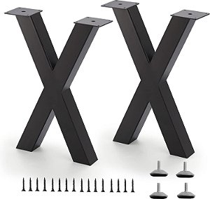 PÉ DE MESA EM X