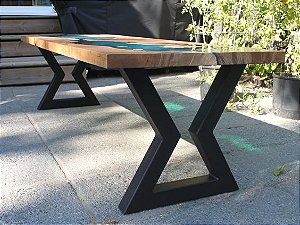 MESA INDUSTRIAL AMPULHETA