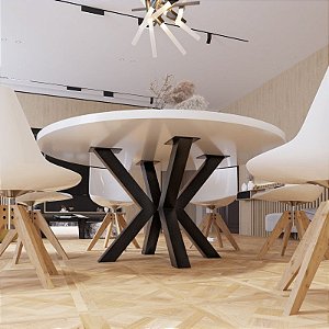 Base de Mesa para Vidro ou Granito