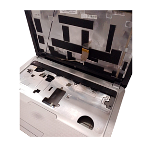 CARCAÇA COMPLETA PARA NOTEBOOK HP G42-220BR – TAMPA, BASE, MOLDURA E DESCANSO DE MÃO