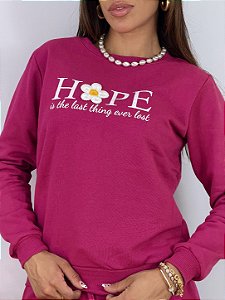 CONJUNTO MOLETOM COMFORT HOPE / PINK