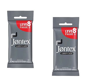 Kit 2 Camisinha Preservativo Jontex Leve 8 Pague 6