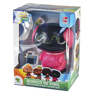 Mini Beat Power Rockers Myo Boneco de Vinil Articulado