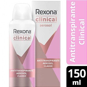 Desodorante Rexona Clinical Classic Aerosol 150ml