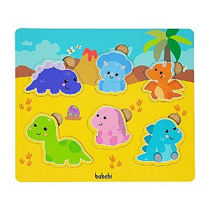 Jogo De Equilíbrio - Dinossauros Para Colorir - Pikoli Brinquedos