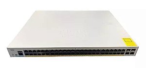 Switch Cisco Gerenciável 48p Giga Poe+ C1000-48p-4g-l