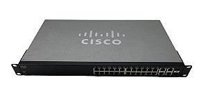 Switch Cisco 300 Series Sg300-28 De 28 Portas Gigabit