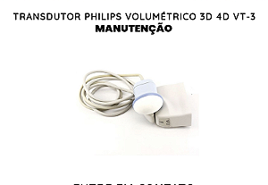 Transdutor Philips Volumetrico 3d 4d Vt 3