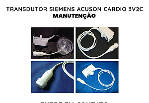 Transdutor Siemens Acuson Cardio 3v2c