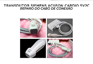 Sonda Transdutor Siemens Acuson Cardio 5v2c