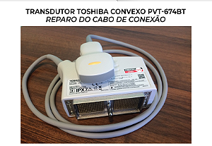 Sonda Transdutor Toshiba Convexo Pvt 674bt