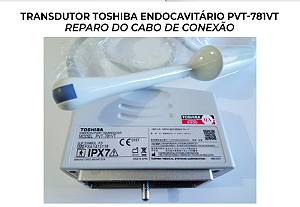 Sonda Transdutor Toshiba Endocavitario Pvt 781vt