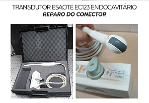 Conector Transdutor Esaote Ec123 Endocavitario