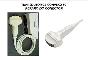 Conector Transdutor Ge Convexo 3c