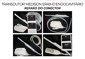 Conector Transdutor Medison Er 49 10ed Endocavitario