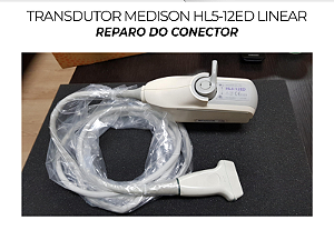 Conector Transdutor Medison Hl5 12ed Linear