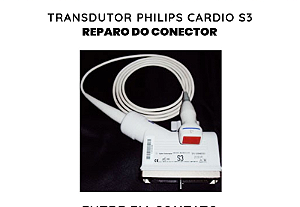 Conector Transdutor Philips Cardio S3