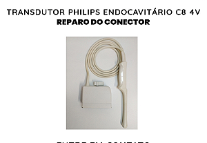 Conector Transdutor Philips Endocavitario C8 4v