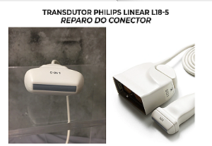 Conector Transdutor Philips Linear L18 5