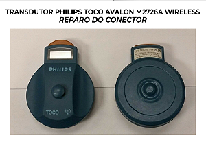 Conector Transdutor Philips Toco Avalon M2726a Wireless