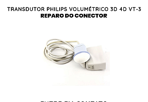 Conector Transdutor Philips Volumetrico 3d 4d Vt 3