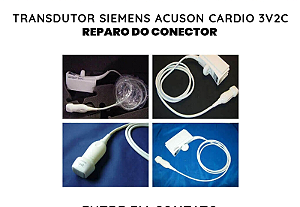 Conector Transdutor Siemens Acuson Cardio 3v2c