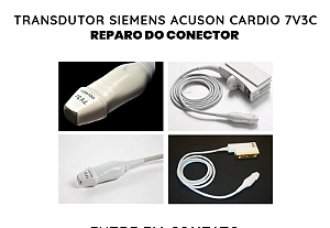 Conector Transdutor Siemens Acuson Cardio 7v3c