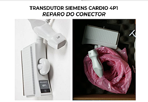 Conector Transdutor Siemens Cardio 4p1