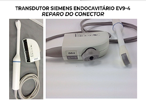 Conector Transdutor Siemens Endocavitario Ev9 4