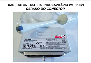 Conector Transdutor Toshiba Endocavitario Pvt 781vt