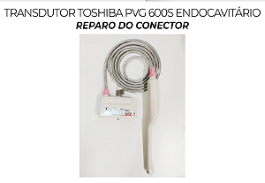 Conector Transdutor Toshiba Pvg 600s Endocavitario