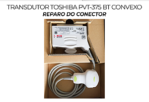 Conector Transdutor Toshiba Pvt 375 Bt Convexo