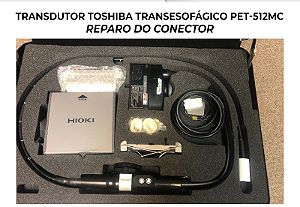 Conector Transdutor Toshiba Transesofagico Pet 512mc