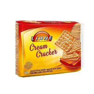 Biscoito Cream Cracker Sem Lactose 400 Gramas - Liane