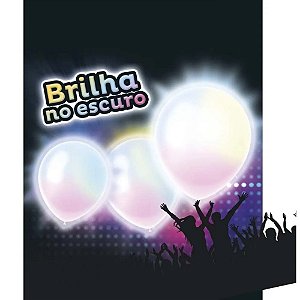 Balão LED Regina Festas - 5 Unidades