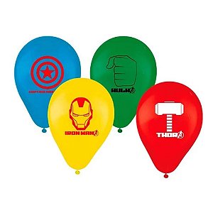 Balão Os Vingadores Regina Festas - 25 Unidades