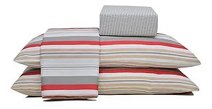 Jogo de Cama Casal Duplo 4 Peças Camburi Linha Realce Premium 140 Fios - Sultan