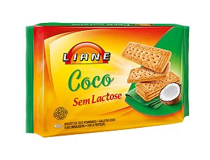 Biscoito Broinhas de Coco Sem Lactose 400g - Liane