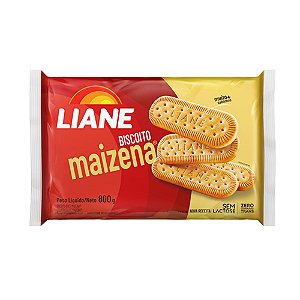 Biscoito De Maizena Sem Lactose 800 Gramas - Liane