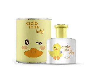 Perfume Bebê Deo Colônia Quéqué Lata Mini 100ml - Ciclo Cosméticos