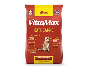 Ração Premium Especial VittaMax Gato Carne  1 Kg - Matsuda Pet