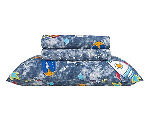 Jogo de Cama Solteiro Duplo 3 Peças Happy Day Apollo - Sultan