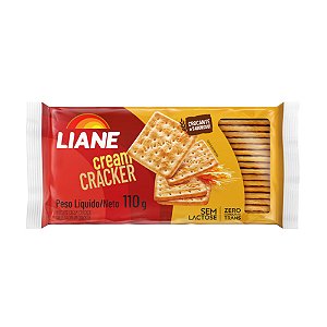 Biscoito Cream Cracker Sem Lactose 110 Gramas - Liane