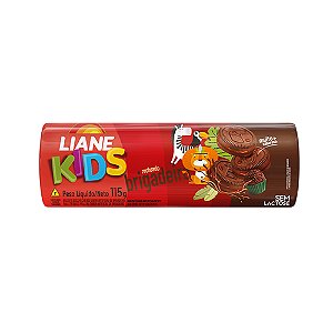Biscoito Recheado Diversão Chocolate Sem Lactose 65 Gramas - Liane