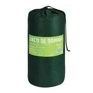 Saco De Dormir Camping 192x75cm Verde - Sleeping Bag