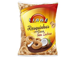 Rosquinhas De Coco Sem Lactose 800 Gramas - Liane