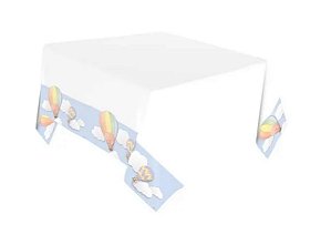 Toalha De Mesa Papel Nuvem e Balões 2,20X1,20M - Regina Festas