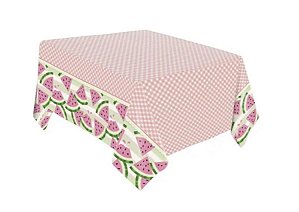 Toalha De Mesa Papel Melancia 2,20X1,20M - Regina Festas